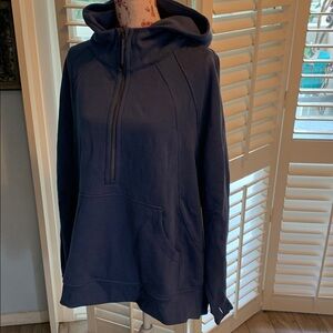 lululemon scuba Blue Hooded Jacket